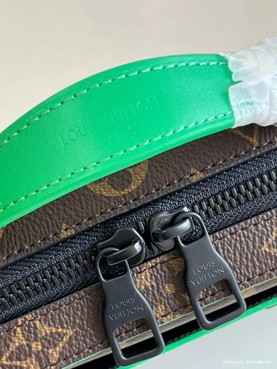 Official oldcobbler LOUIS VUITTON TRUNK HANDLE SOFT 0714